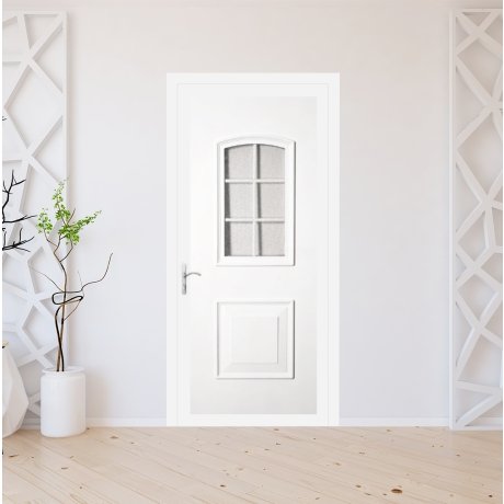 Porte d'entrée PVC sur mesure modèle 1351