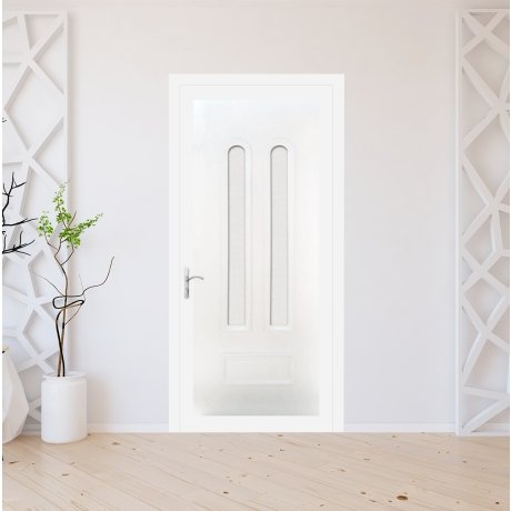 Porte d'entrée PVC sur mesure modèle 9010