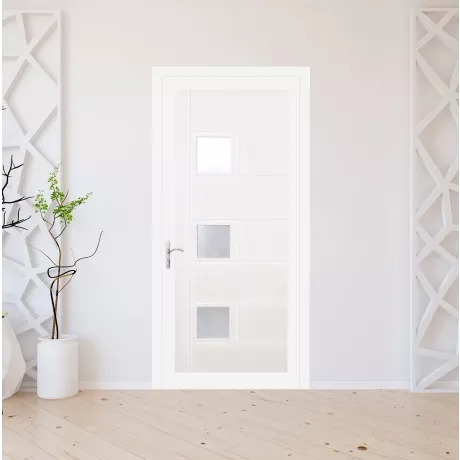 Porte d'entrée PVC sur mesure modèle 9020