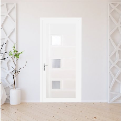 Porte d'entrée PVC sur mesure modèle 9020