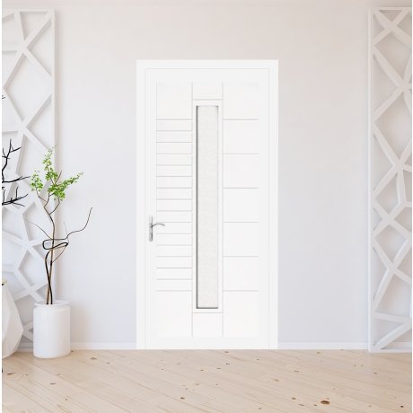 Porte d'entrée PVC sur mesure modèle 9030