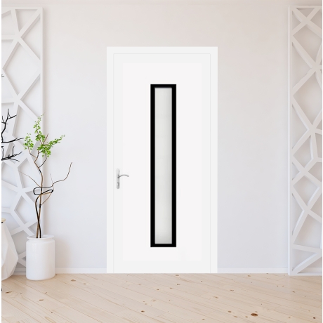 Porte d'entrée PVC sur mesure modèle D-8890