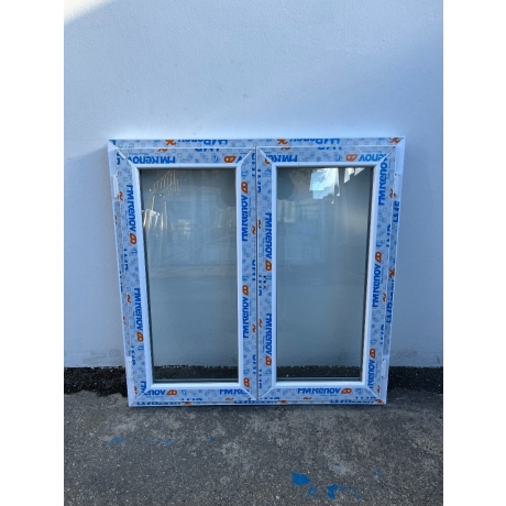 Fenêtre PVC 2 vantaux - 110/120
