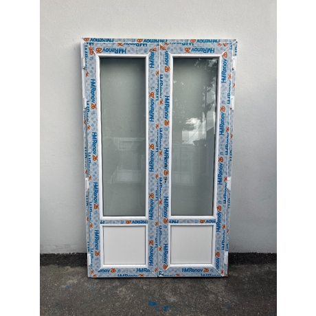 Porte fenêtre PVC 2 vantaux - 205/120