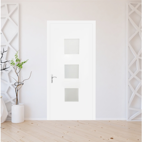 Porte d'entrée PVC sur mesure modèle S-9050