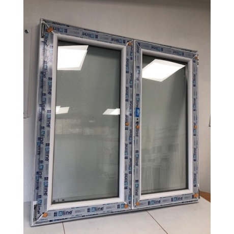 Fenêtre PVC 2 vantaux - 125/140