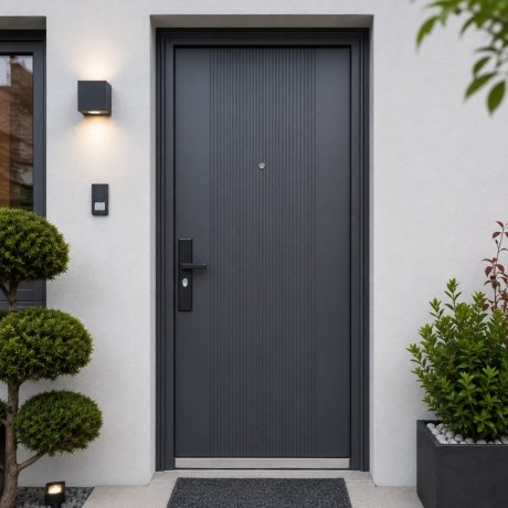 Porte Aluminium Acier - 205/96
