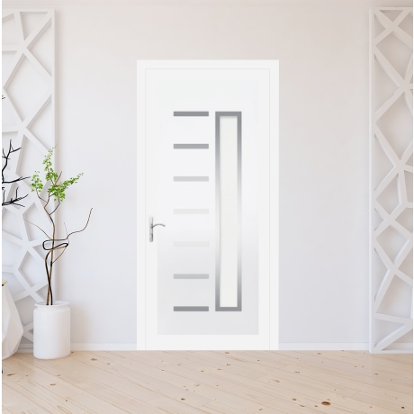 Porte d'entrée PVC sur mesure modèle X-4040